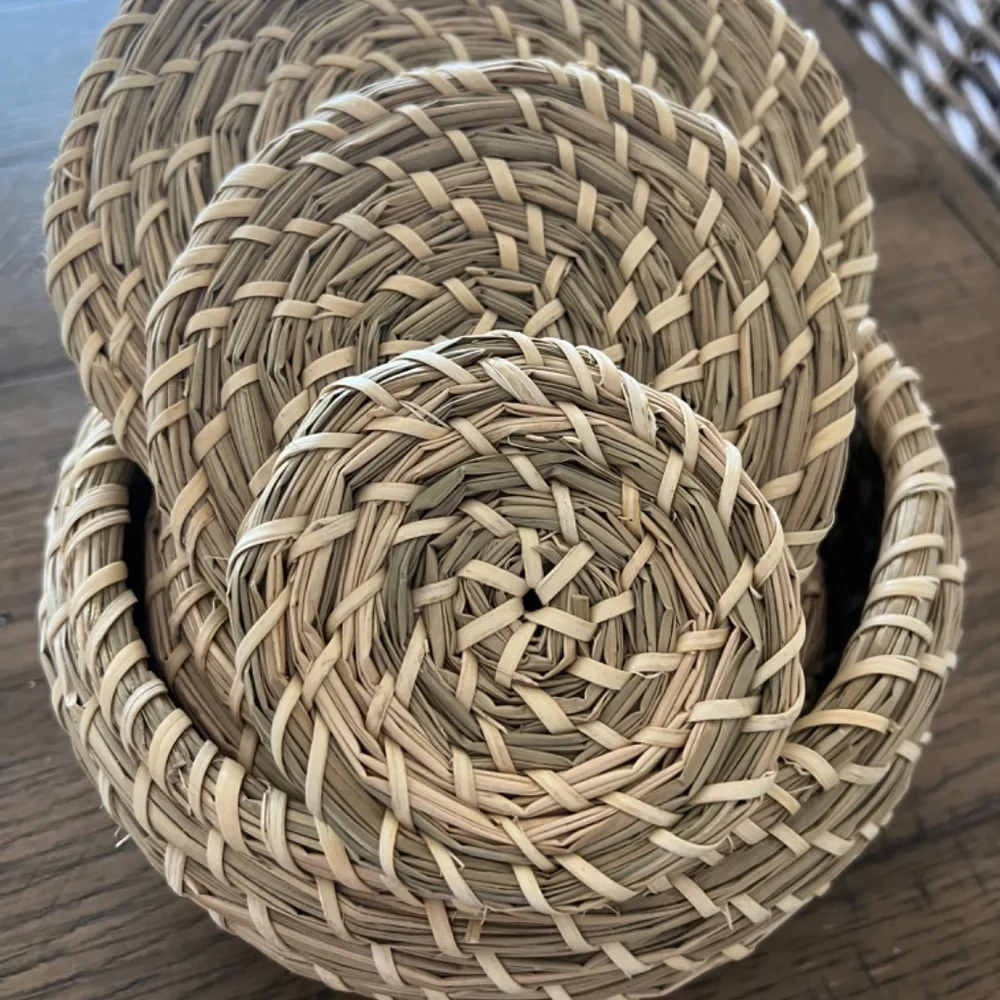 New Round Nesting Baskets-Set 3 - Picture 4 of 7